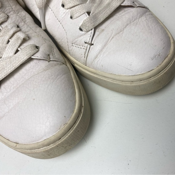 Frye Ivy Low Lace Sneakers in White size 7.5 - Picture 8 of 13